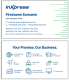 InXpress Business Cards (6 Designs to Choose From)