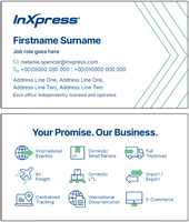 InXpress Business Cards (6 Designs to Choose From)
