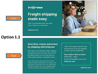 InXpress Freight Flyer