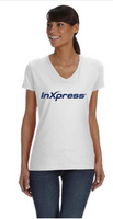 InXpress V-Neck T-Shirt - Women's (Fruit of the Loom)