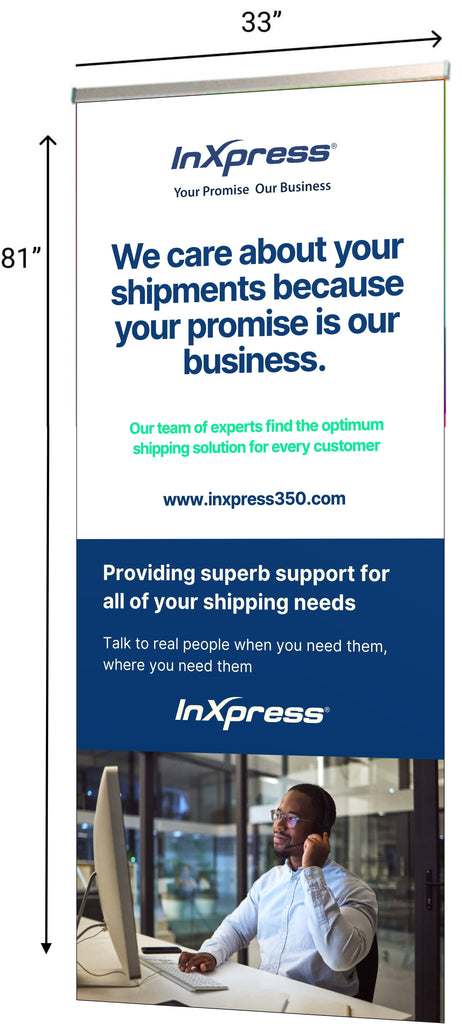 InXpress Pull-Up Banner – DeeGeePrinting
