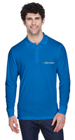 Men's Pinnacle Performance Long-Sleeve Piqué Polo (InXpress Embroidered Logo)