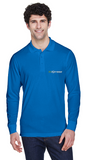 Men's Pinnacle Performance Long-Sleeve Piqué Polo (InXpress Embroidered Logo)