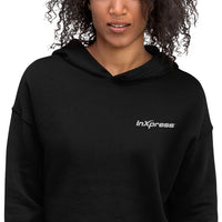 InXpress Crop Hoodie - Embroidered Logo